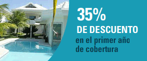 35% de descuento en el primer a�o de cobertura
